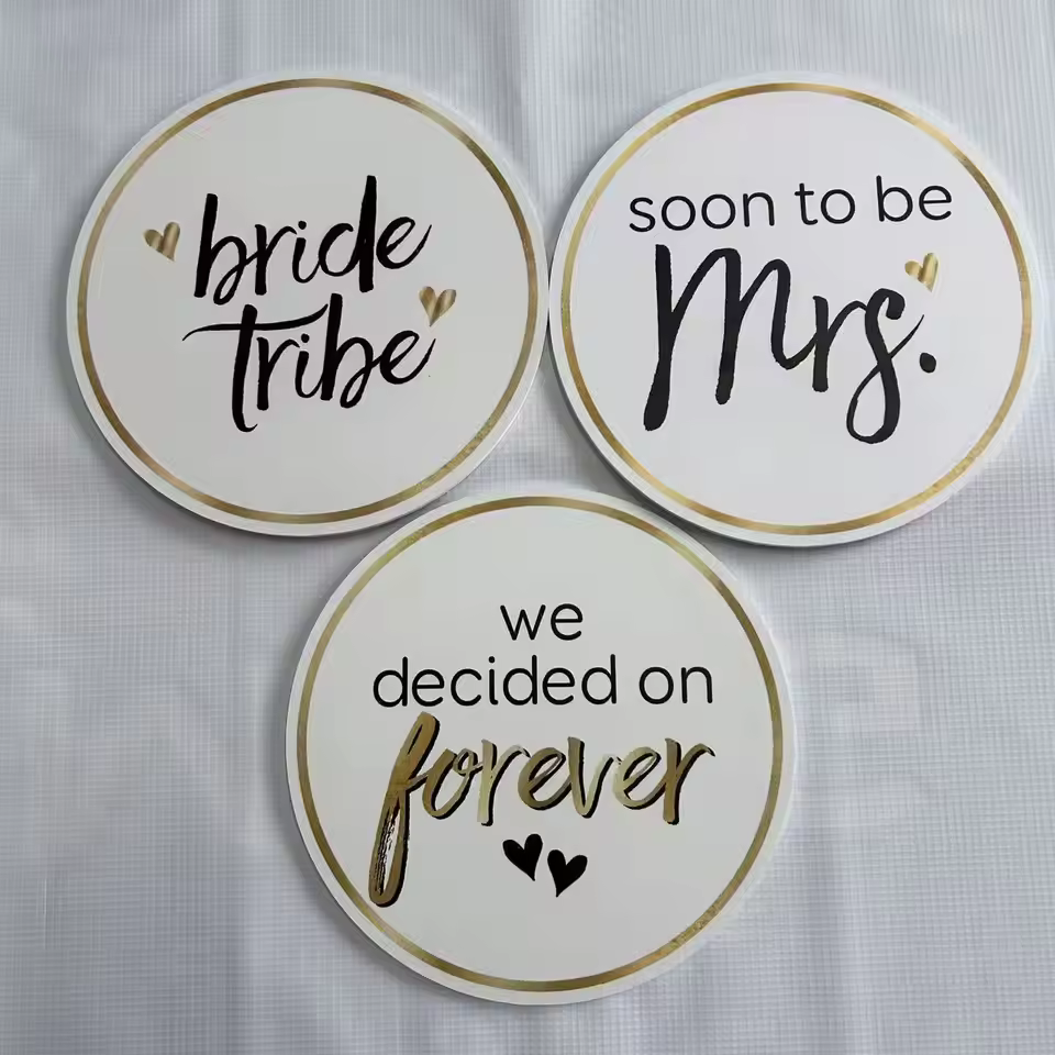 In Stock Quick Delivery Waterproof 2025 Fashion Best Price Photo Booth Props Pvc For Love