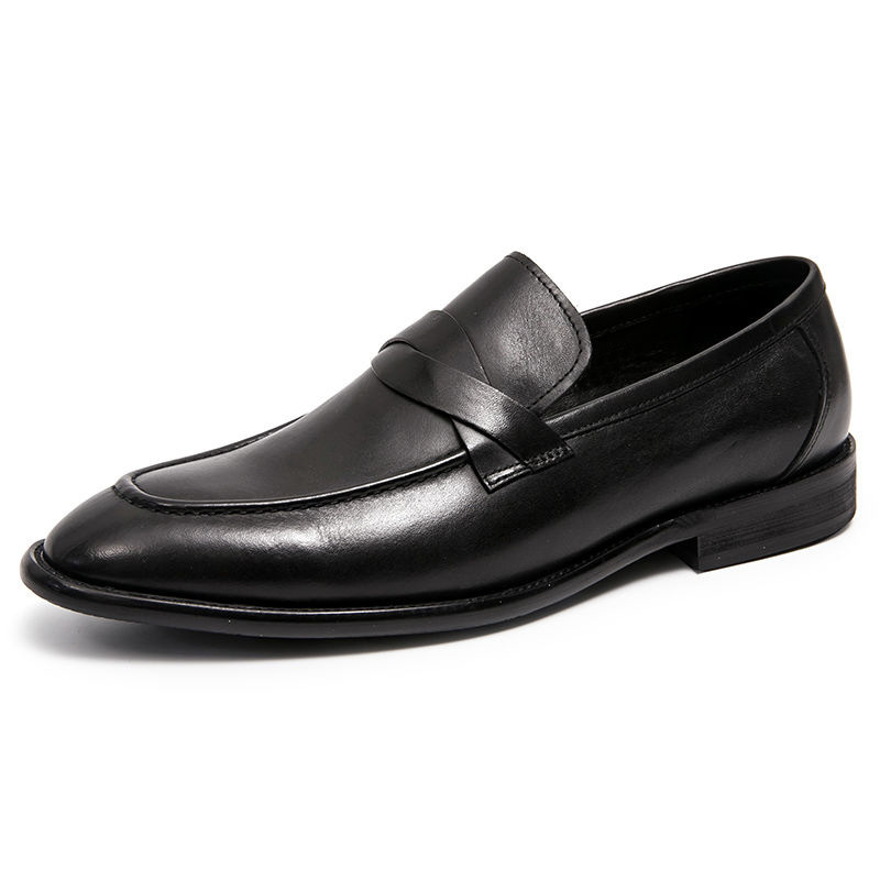 Big Size 48 Leisure PU Leather Dress Footwear Slip on Penny Loafers for Men