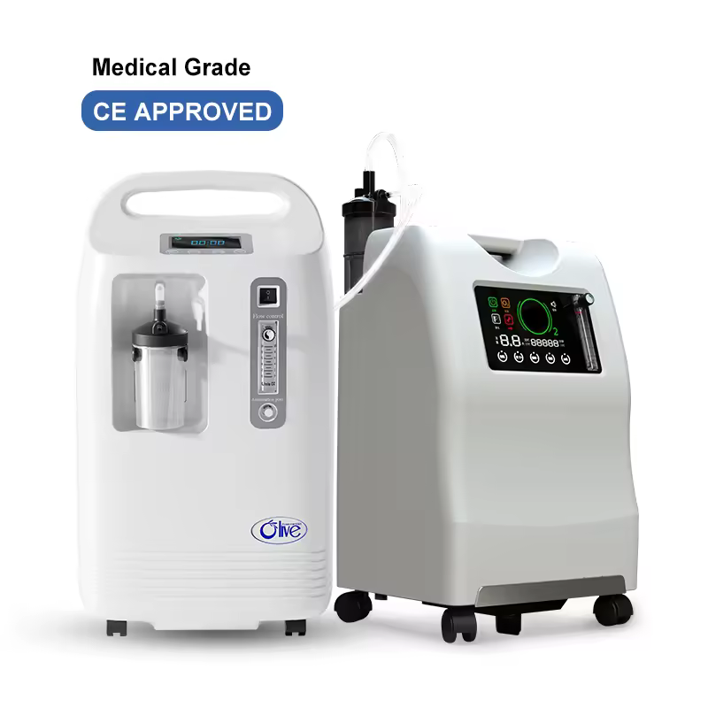 Stock Wholesale Consentrador De Oxigenohome 96% Purity Dual Flow Medical Grade 5l 7 L 10 Liter Oxygen Concentrator With Voice