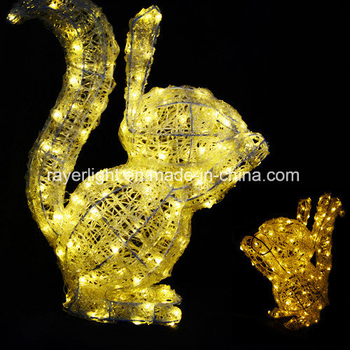 LED Outdoor Decorative Lighting Motif Squirrel Lights for Festival Light Show