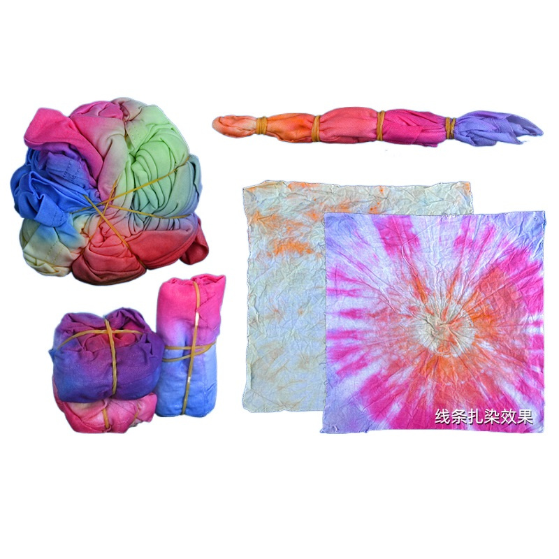DIY Tie Dye Kit Tools Kits Crafts Kit for Children Tie-Dye Paint Kit