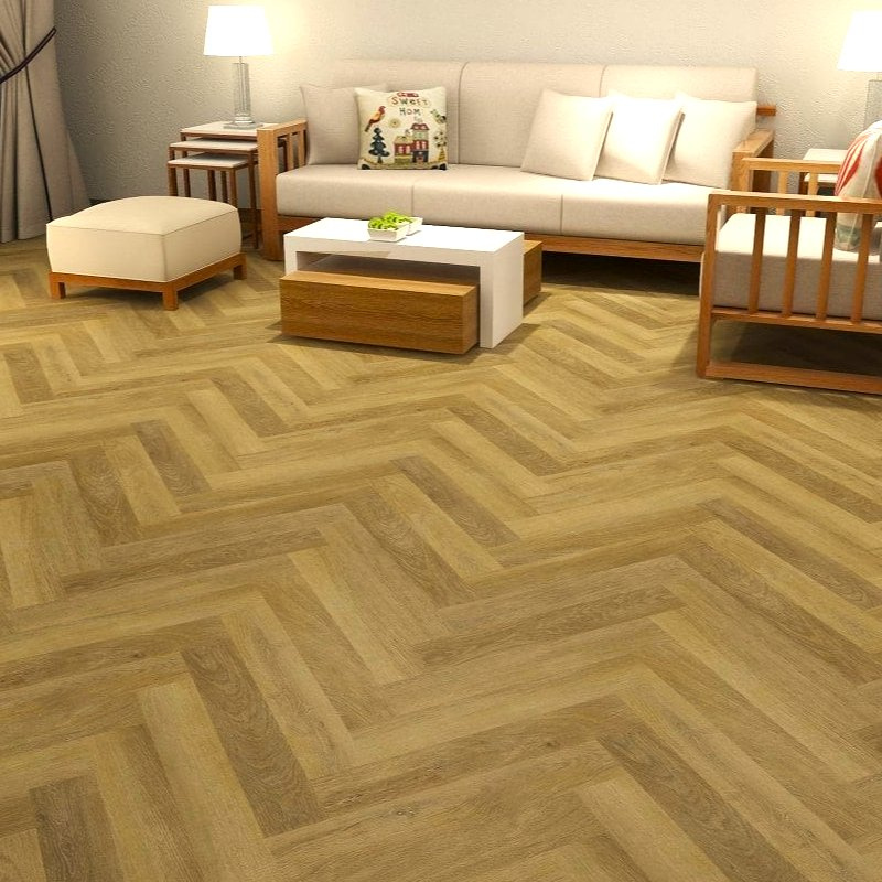 Thailand Hot Manufacturers Straight Hair Bathroom 3 mm 4 mm 5 mm PVC Base Brick Floor Waterproof Glue Dry Back PVC Lvt Floor