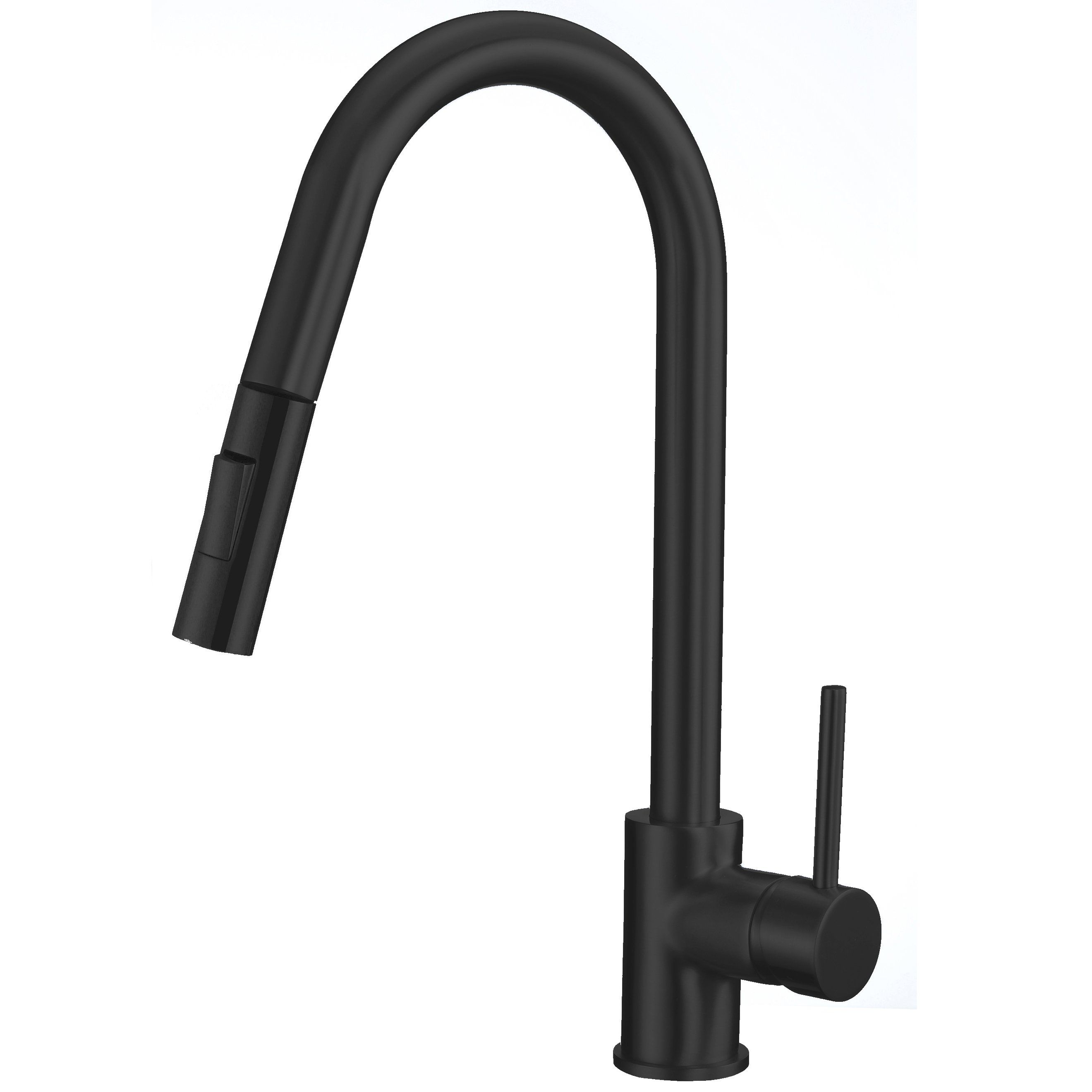 Pull out Brass Kitchen Faucet Sink Mixer Brush Nickel Plated Hj-82h13-MB-a