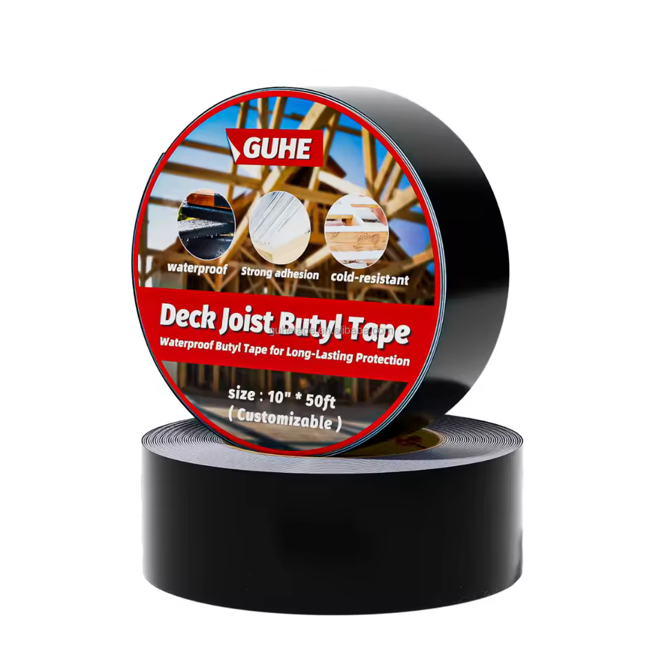 Butyl Deck Joist Tape For Decking,Weatherproof Butyl Sealant Deck Tape,Self-adhesive Flashing Tape For Beams And Roof Joists