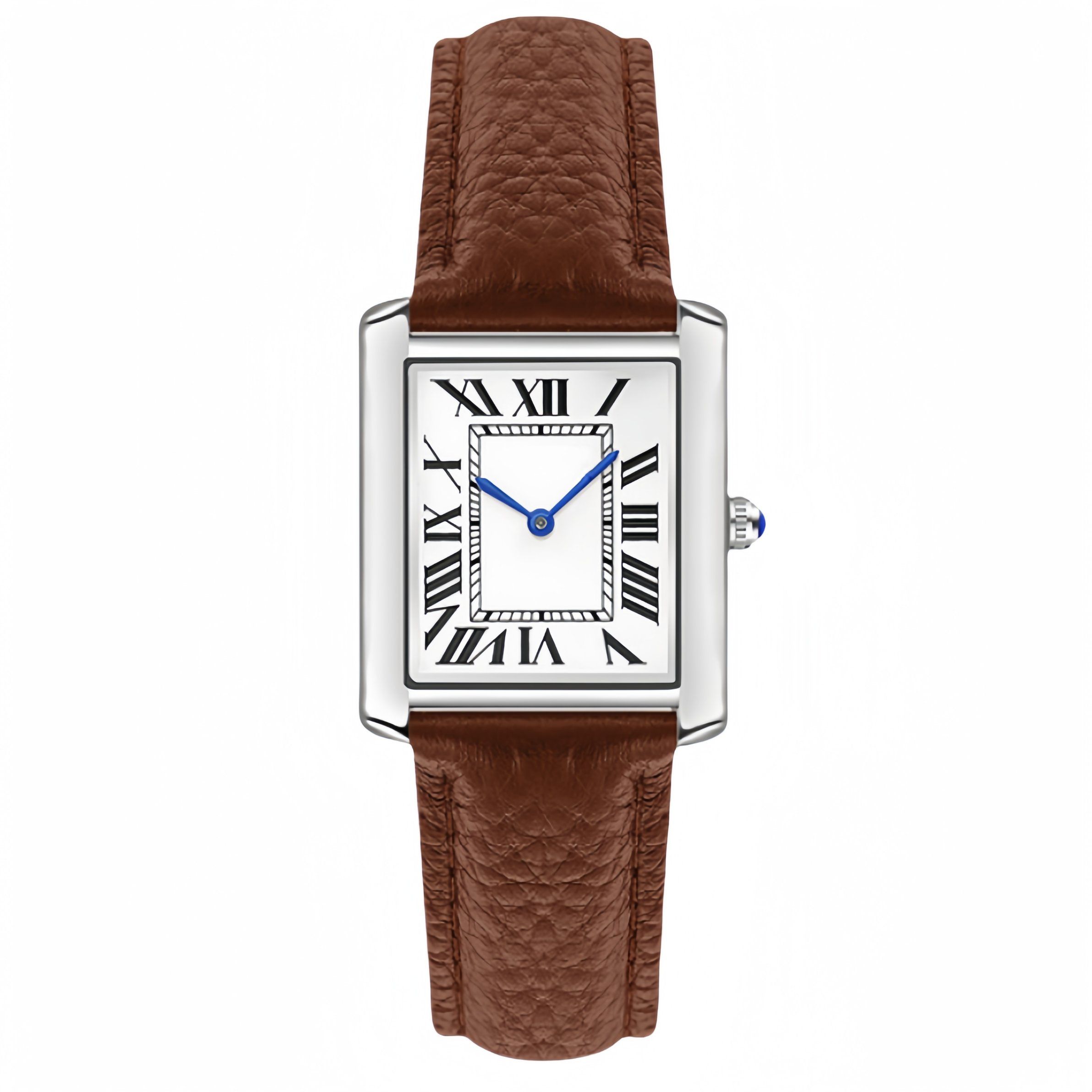 Customizable Best Selling Retro Fashion High Quality Leather Metal Steel Quartz Watch