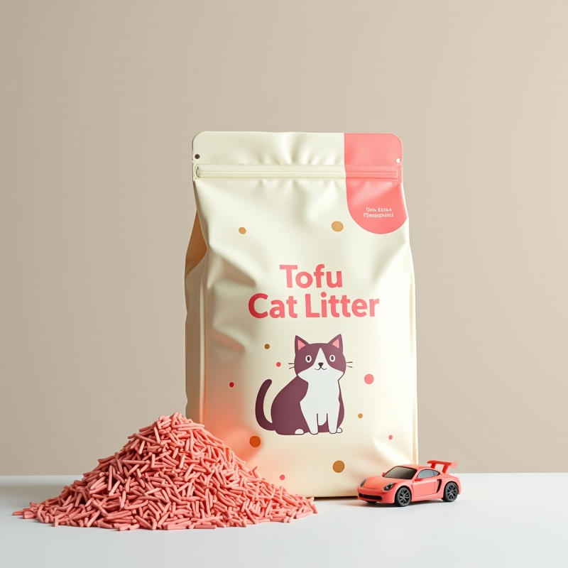 Dust-Free 2024 New Products a Cleaner Home for You and Your Cat Sand Say Goodbye to Dust and Hello to Tofu Cat Litter