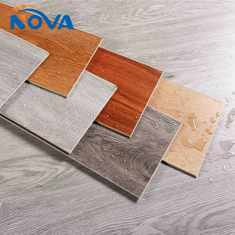 100% Waterproof Best Wood Effect Natural Spc PVC Click Spc Flooring for Home Decoration