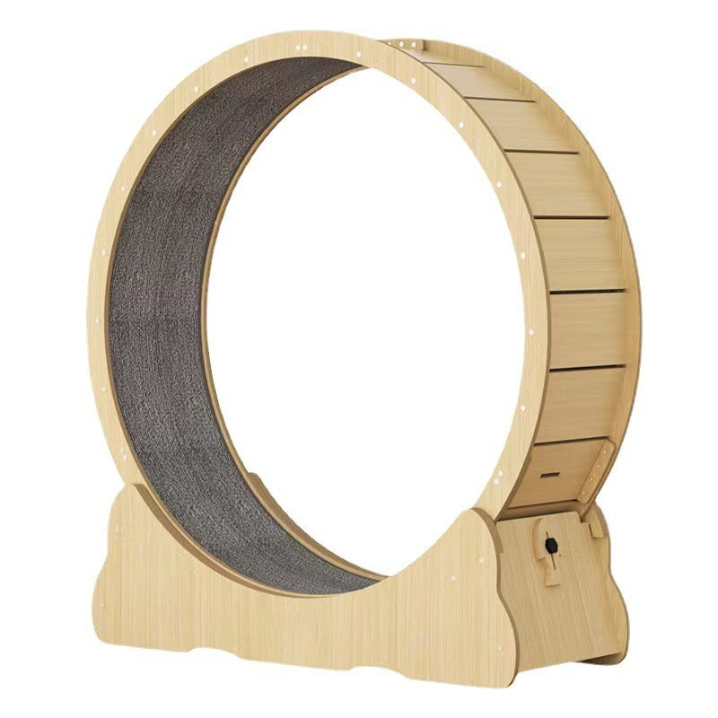 Pet Running Wheel Wood Cat Treadmil Toy