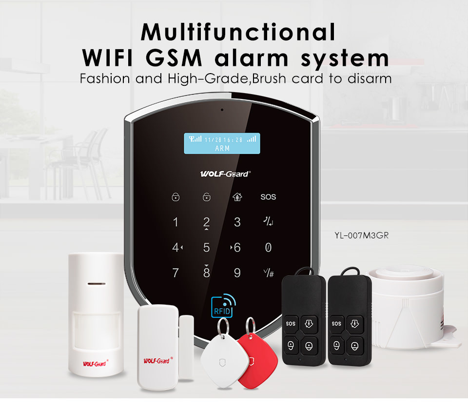 DIY GSM WiFi Alarm System From Wolf-Guard
