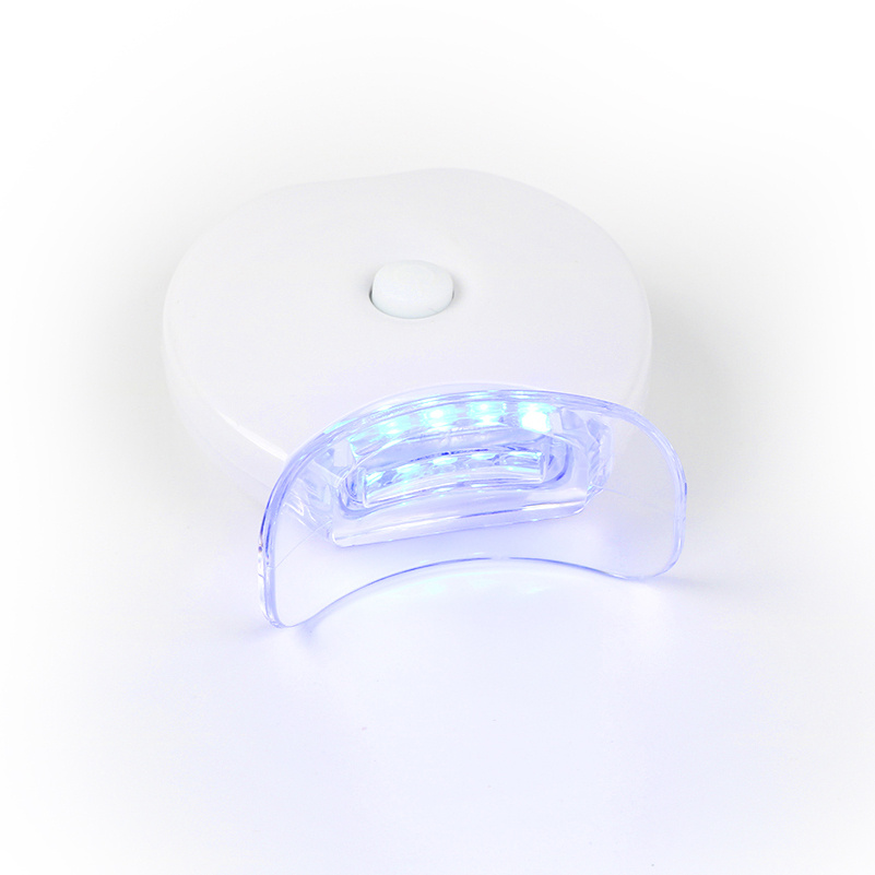 Home Use Teeth Whitening Dry Strips with Blue Light LED Kits Private Logo