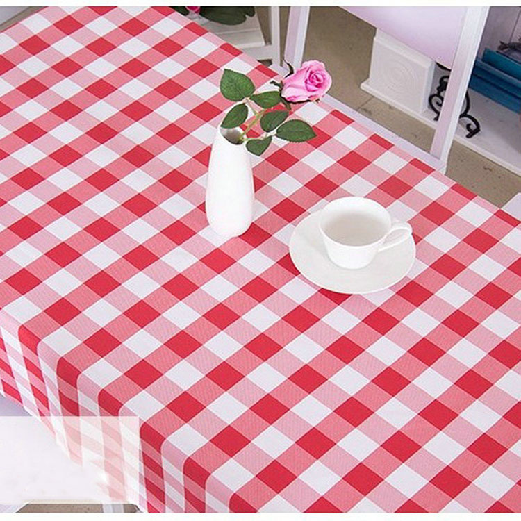 2024 Simple Comfort Breathable Landscaping Decoration Hotel Tablecloth Home Square Tablecloth