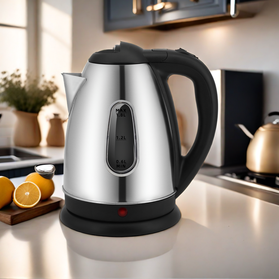 Home Appliances Dry Protection Kitchen OEM Customized Power Boiling Water Electric Kettle With Viewable Window