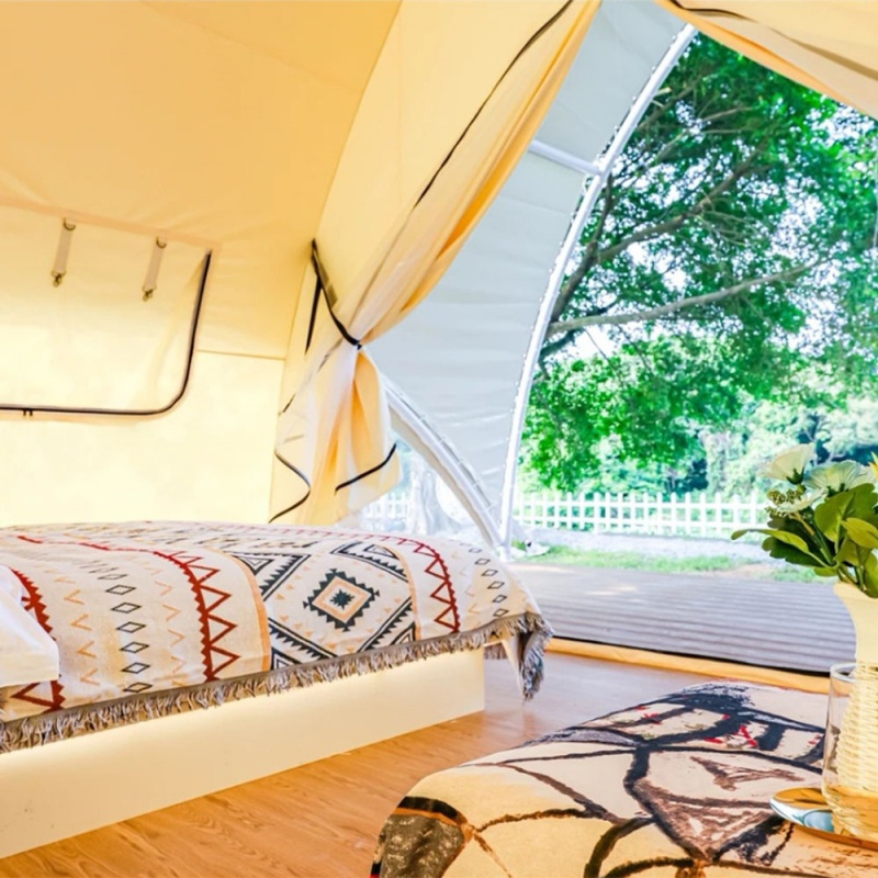 2025 Factory Direct High Quality Luxury Resort PVC Tent Waterproof Safari Canvas Tent at Competitive Price