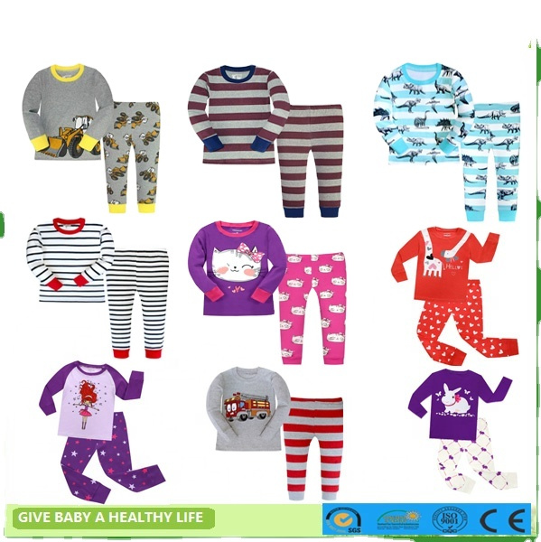 2-7y, Children's Cotton Pyjamas Hospital Nightwear Kids