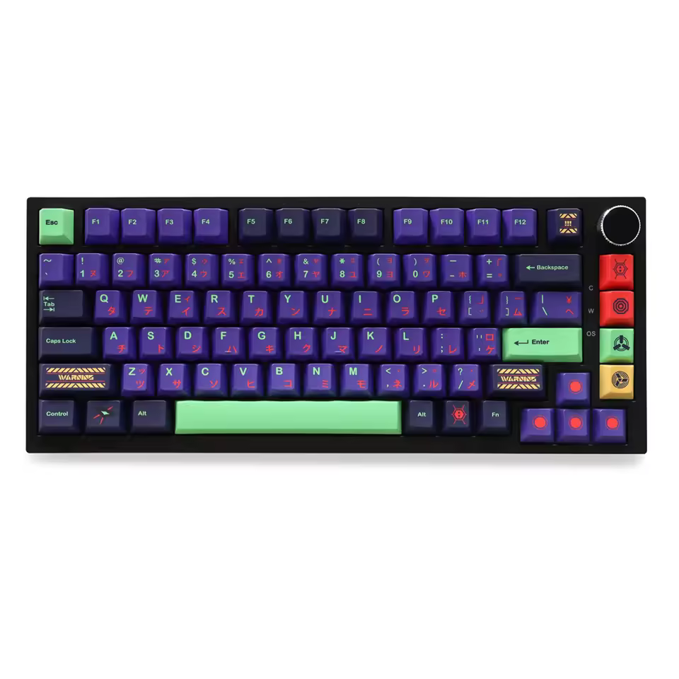 Multi Types PBT Keycaps Sumi/Wob/Norse/Mictlan 129 Keys Layout Dye-Sub Cherry Profile Keycaps for Mx Switch Mechanical Keyboard