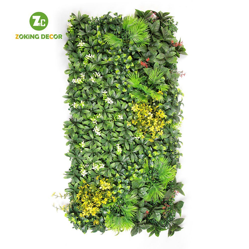 Hot Sale Artificial Grass Vertical Green Panel Plant Wall for Outdoor Backdrop