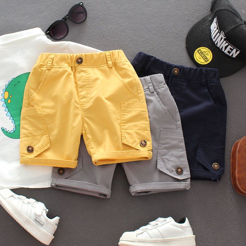 Wholesale Children Pants Boutique Kids Short in Stock Boys Chino Pants Boy′ S Shorts