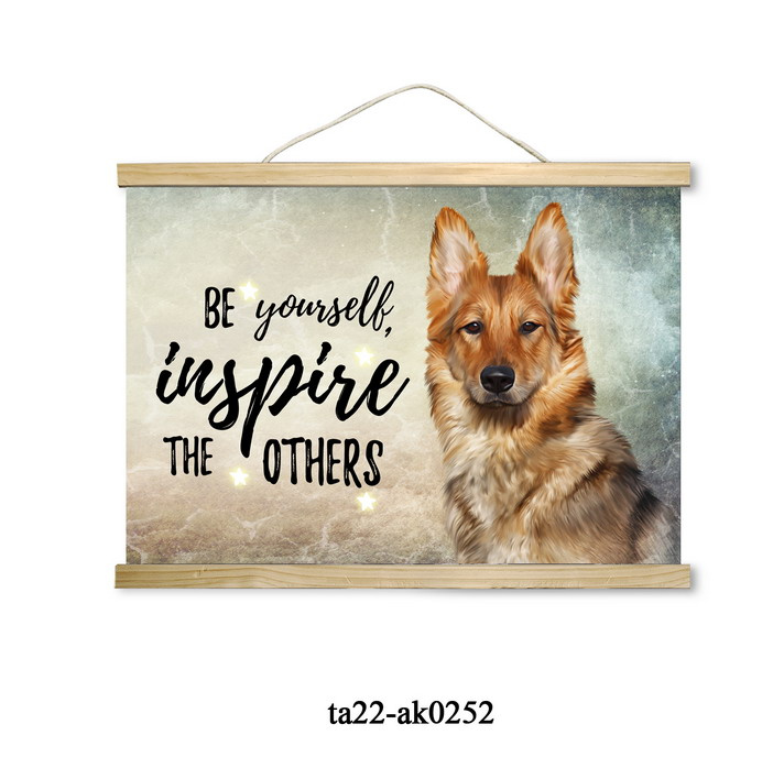 Poster Frame, Light Wood Frame Hanger for Photo Picture Canvas Artwork Art Print Wall Hanging Wall Posters