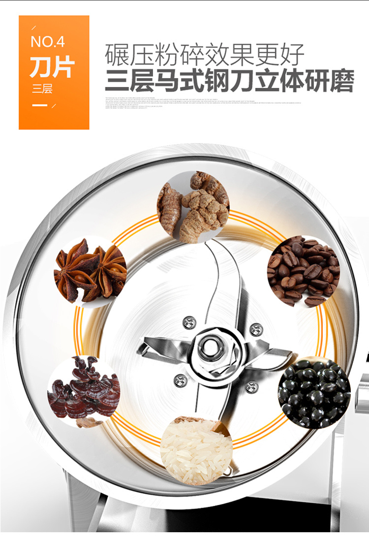 100g 4500g Electric Coffee Spice Grinder Machine for Home