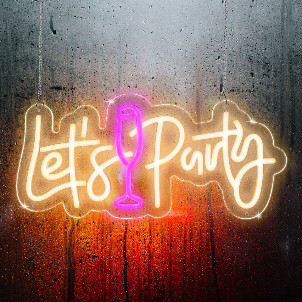 Fast Delivery Custom LED Neon Sign Dropshipping No MOQ Silicone Body Lamp for Home Decor Birthday Party Room Decor