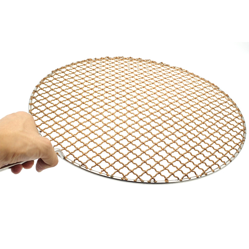 Aesthetically Pleasing Grill Wire Mesh Strip Plate Frame Clip for Kitchen and Barbecue