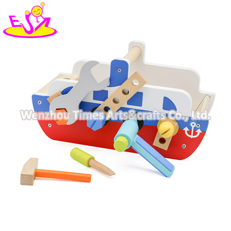 New Arrival Educational Play Wooden Toy Tool Kit for Kids W03D110