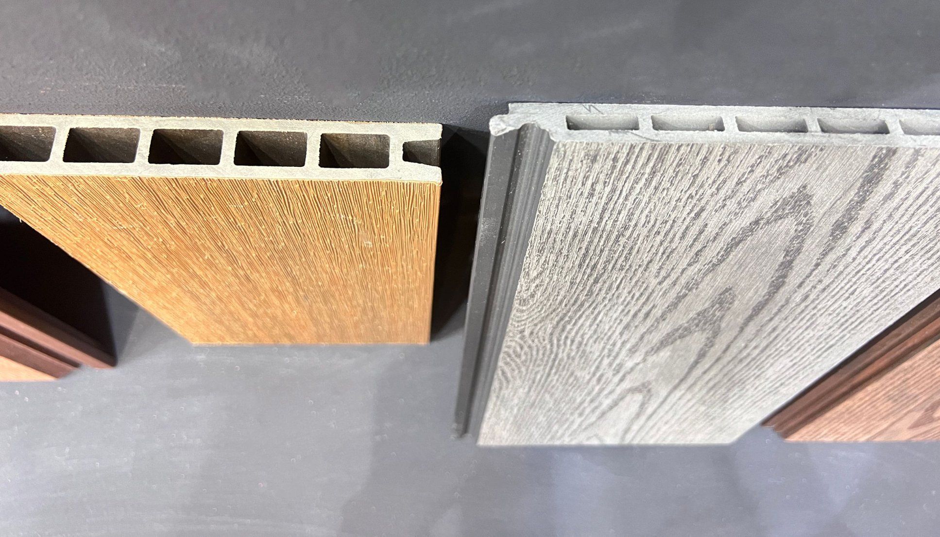 Wood Grain Outdoor Vidar China Covering WPC Wall Cladding WPC Decorative Material Manufacturer Eco Fluted 3D Wall Panel Home Decoration