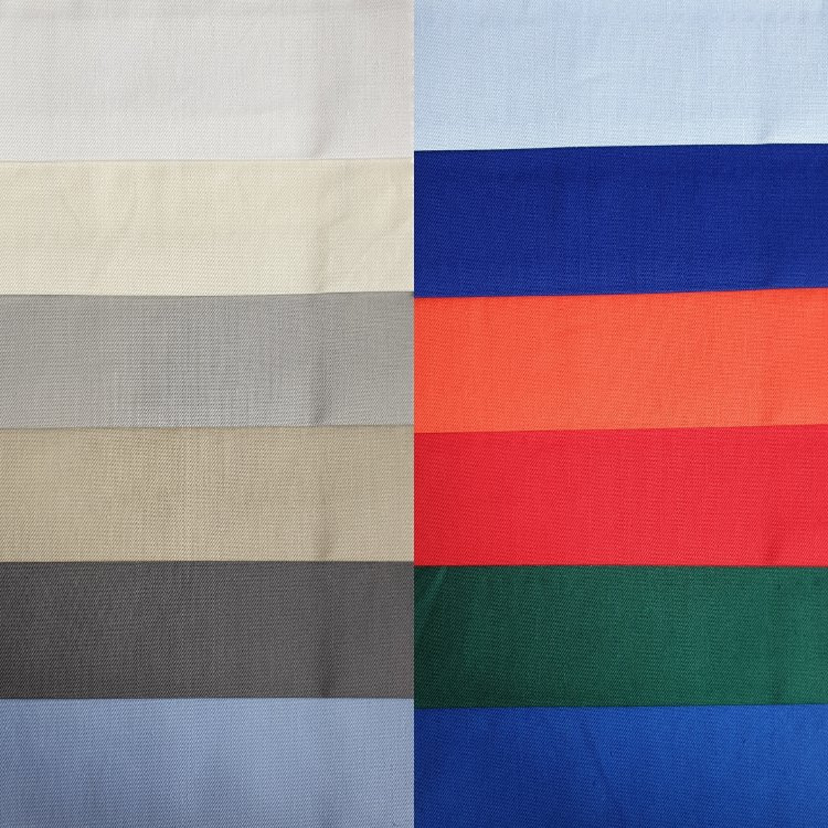 Dyedpolyester Cotton Drill Fabric Canvas Plain Fabric Karate Uniform Fabric