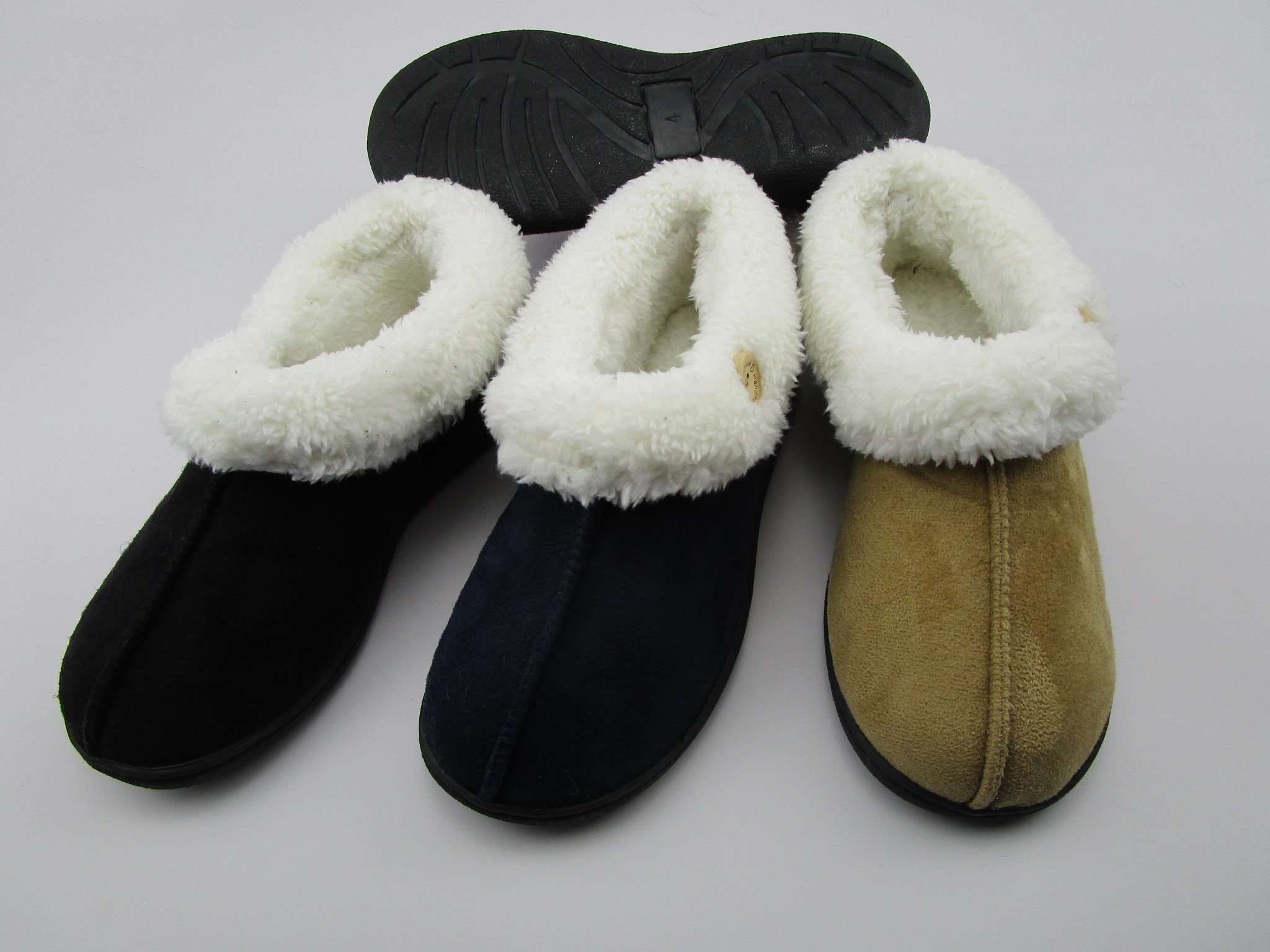 Best Sale Suede Fake Sherpa Warm Men's and Women's Indoor Shoes Boots