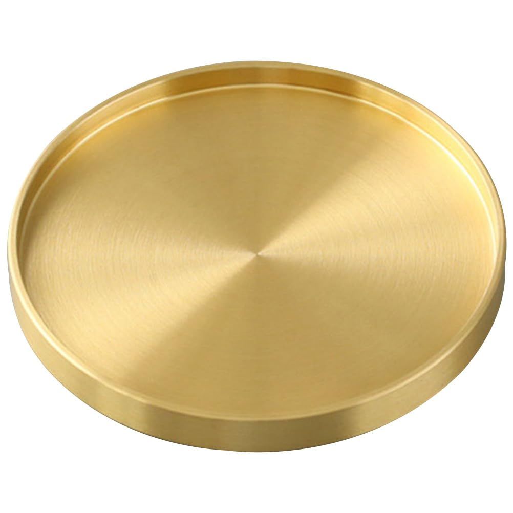 Brass Coffee Cup Drink Coaster Tea Cup Storage Tray Coffee Saucers Beverage Coasters