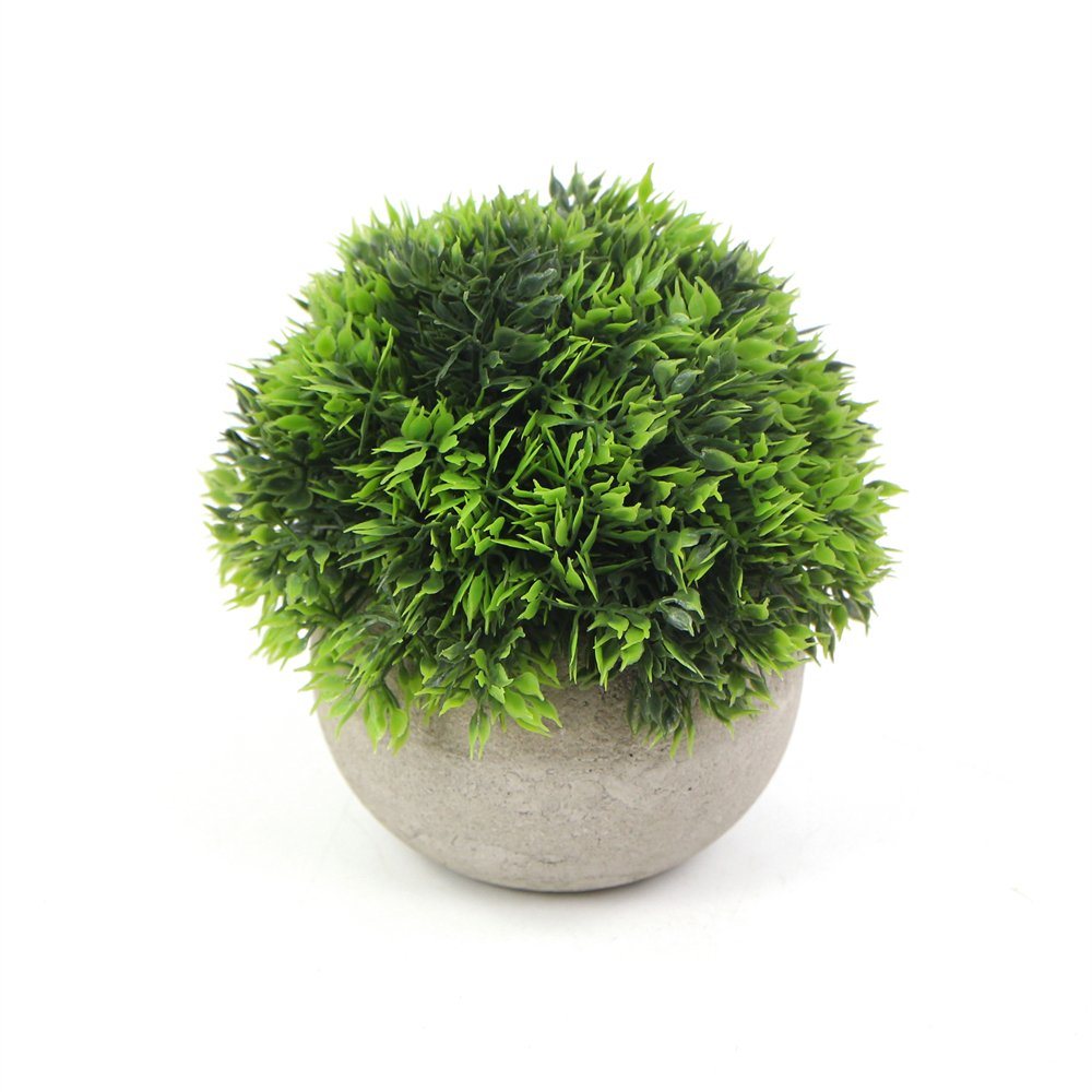 Home Decorative Eco-Friendly PE Plastic Artificial Plant in Pot Mini Bonsai for Indoor Dé Corate