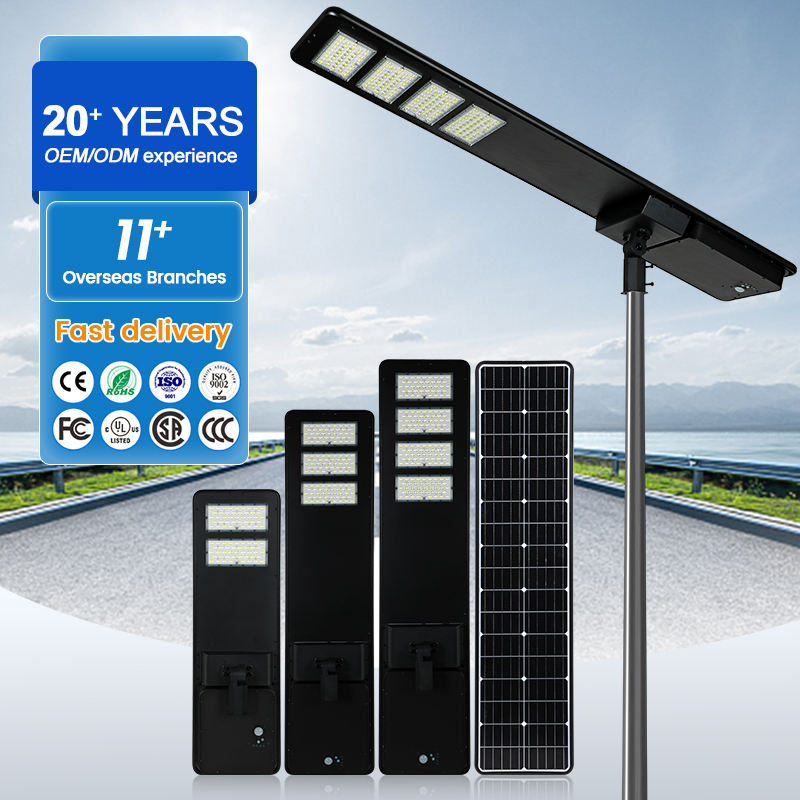 Alltop Cheap Price Smart Ip65 Waterproof 200 300 400w Smd Integrated All In One Outdoor Led Solar Road Street Light