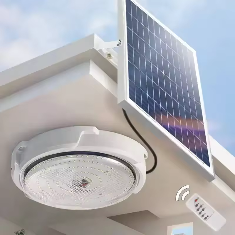 Solar 60w 100w 200w 300w 400w Ceiling Indoor Living Room Bedroom Courtyard Lighting Balcony Led Induction Lawn Garden Light