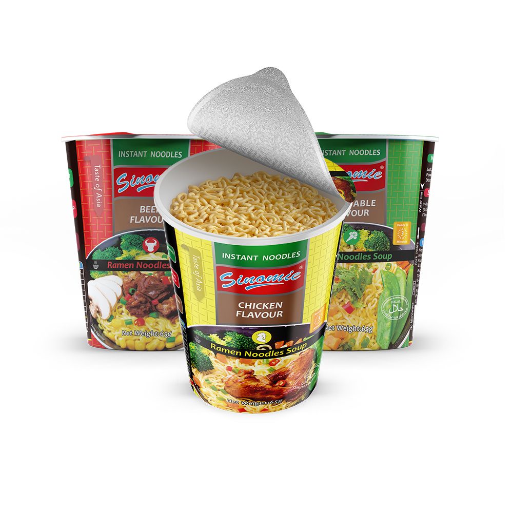 Sinomie High Quality Halal Instant Noodles for Wholesale Fideos Chinos