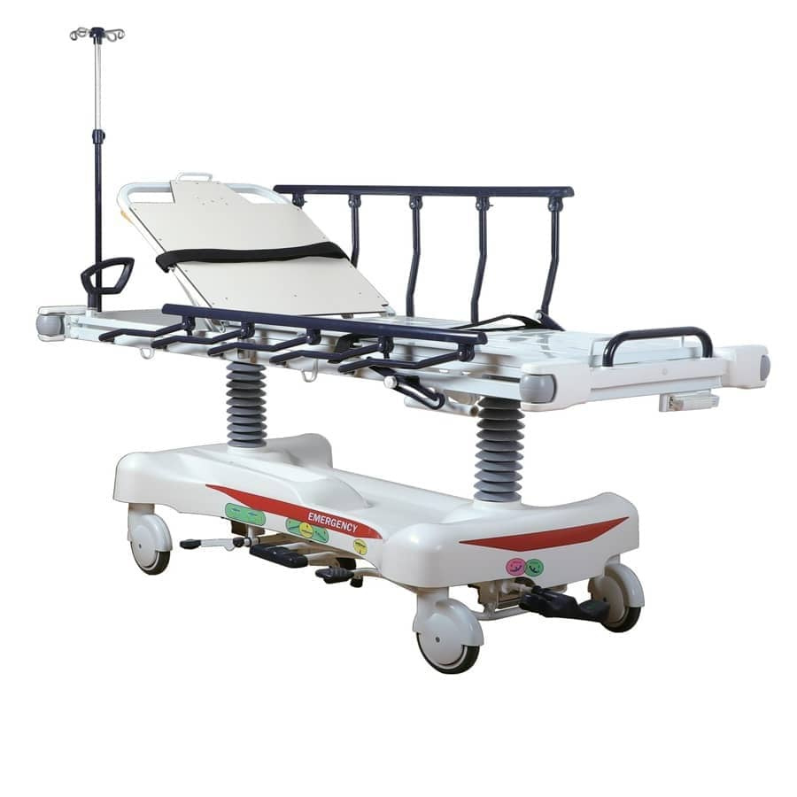 Manufacturer Hospital Furniture Maneuverable Easy Operation Patient Transfer Stretcher
