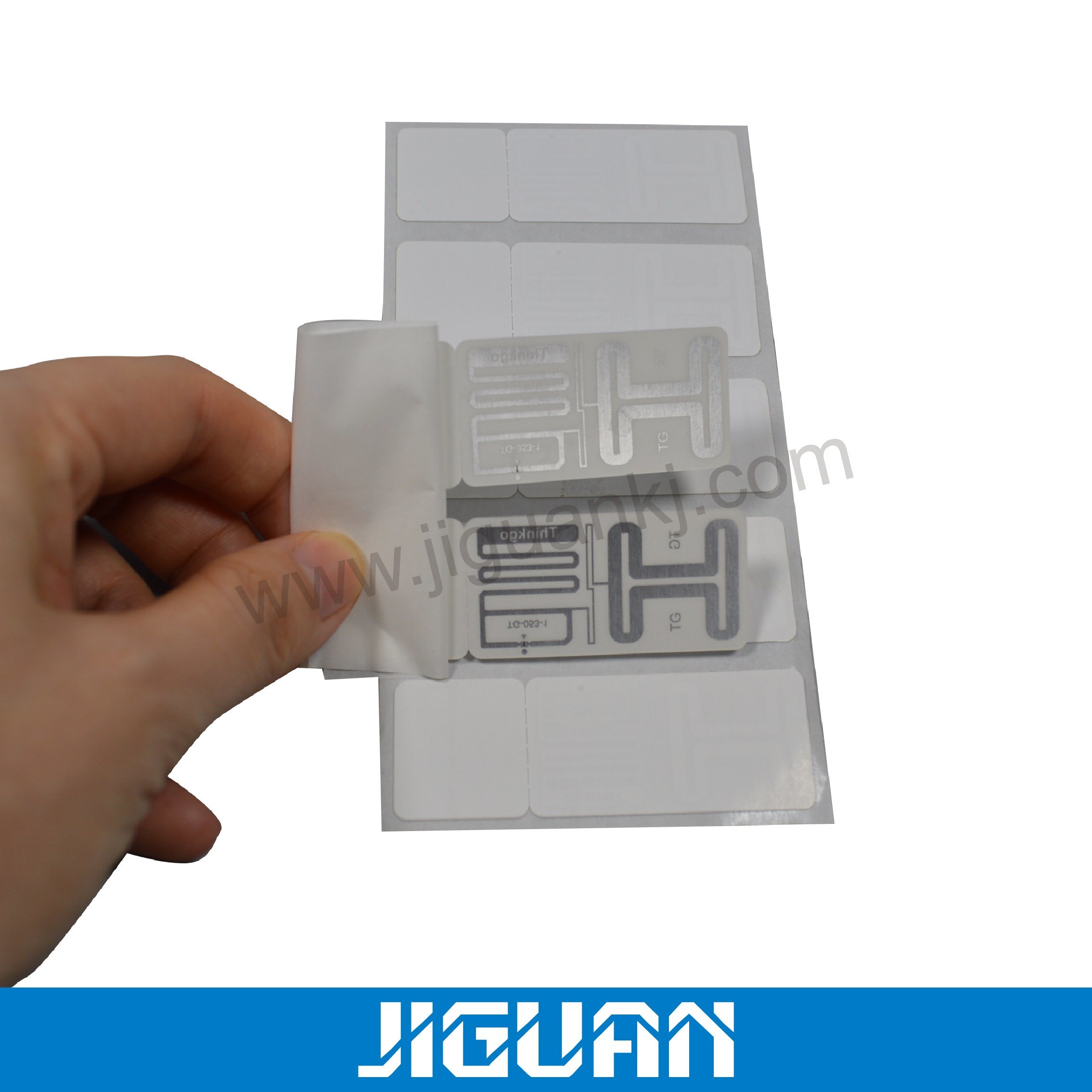 Tamper Proof 13.56MHz NFC Tags Disposable RFID Label