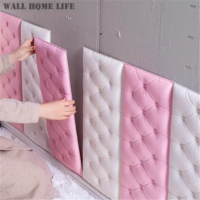 Hot Selling Modern Style Eco-friendly Material Home Decor Foam Wall Panel 3d Pvc Xpe Foam Wall Sticker