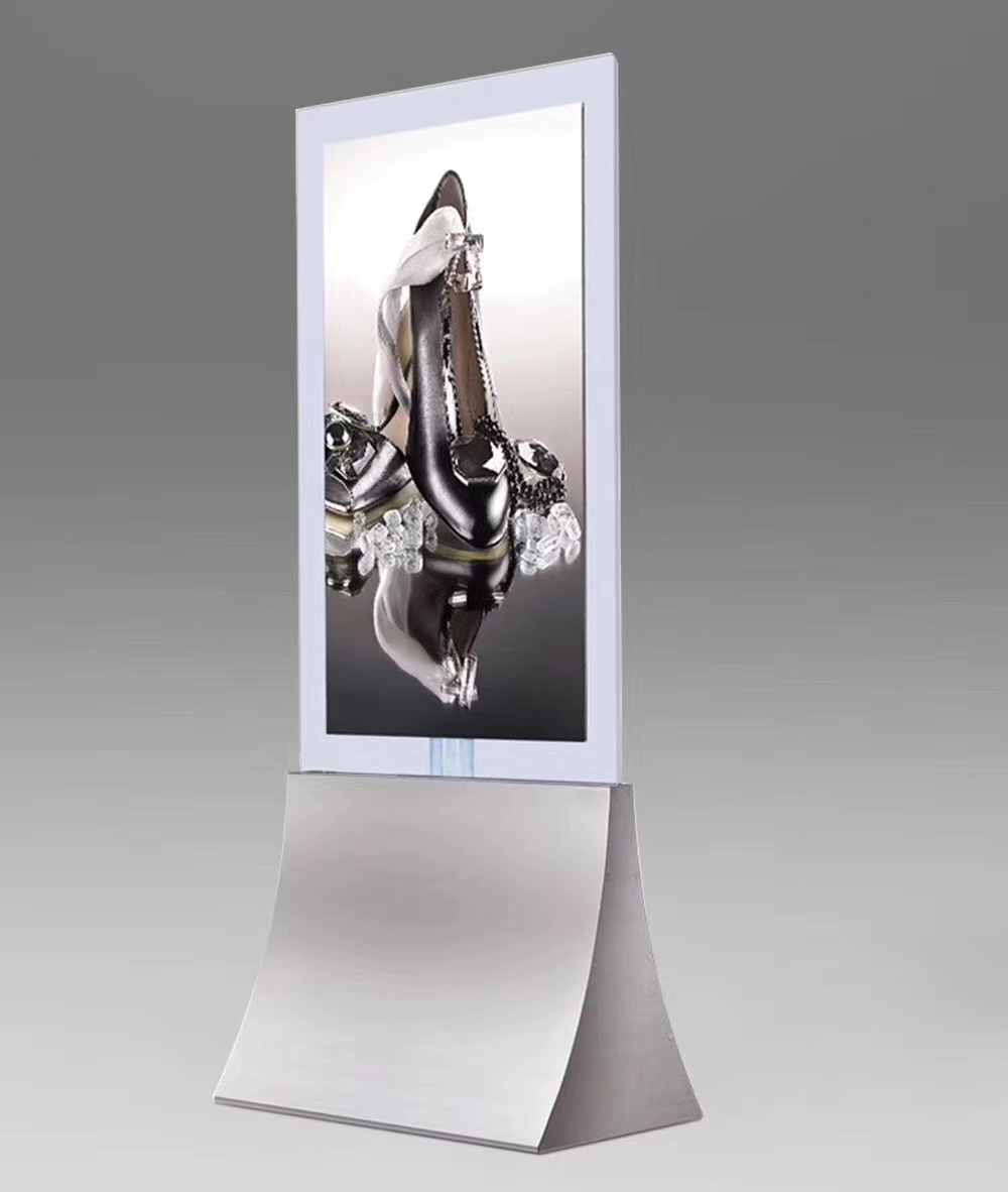 Factory 55 Inch OLED Screen Double Transparent Digital Signage OLED Window Display