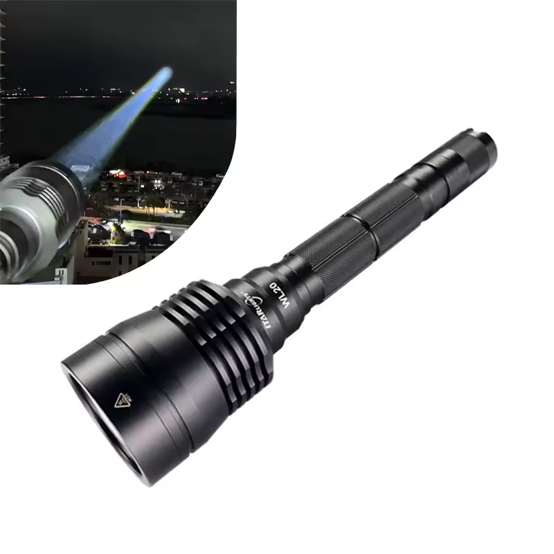 Oem Odm Rechargeable 15w Laser Narrow Beam Flashlight 3km Long Range Led Torch With Aluminum Body Strong Lep Torches Lantern