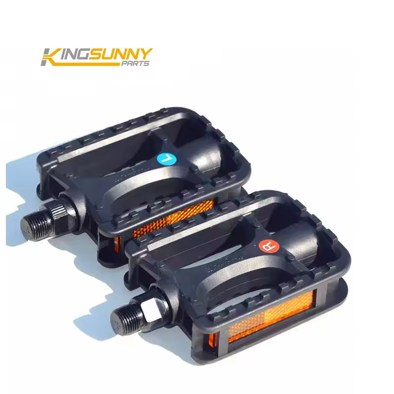 Wide Mtb Quick Release Bicycle Pedal Ultralight On-slip Pedals With Reflective Strips Electric Bike Foot Pedal
