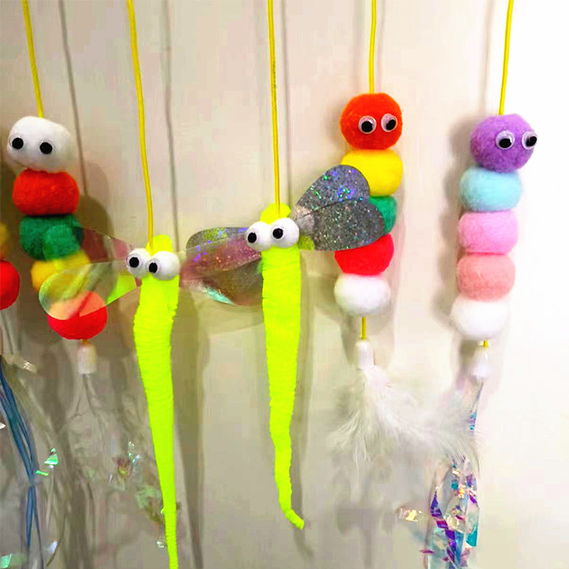 Fun and Colorful Cat Toys for Pets with Exciting Features at Factory Price Pet Supplies Cat Toy Cat Teasers