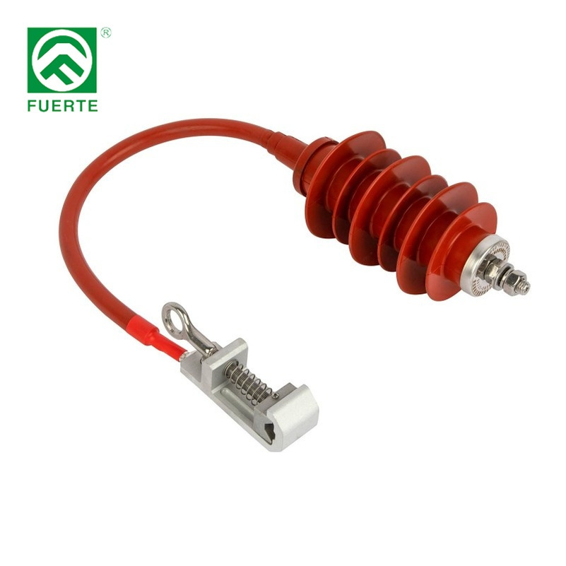 AC Metal Oxide Arrester with Series Gap Composite Jacket