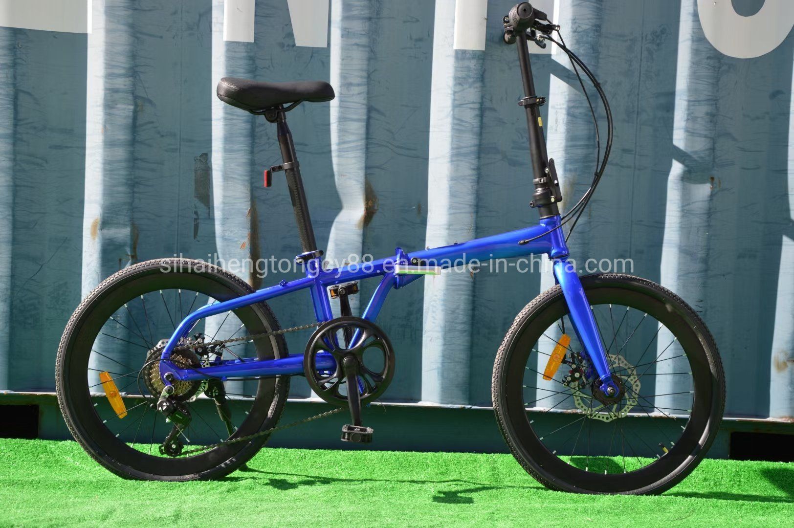 Factory Supply 20 Inch 6/7 Speed Double Disc Brake Folding Bike Bicycle