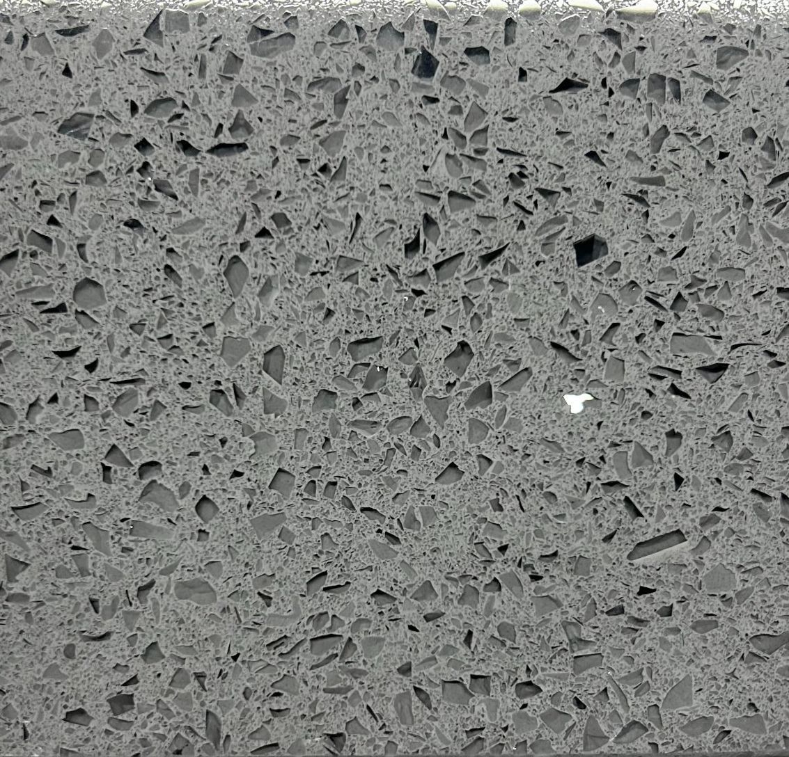 Hot Sale Artificial White/Black/Beige/Grey Sparkle Quartz Stone Kitchen Countertop
