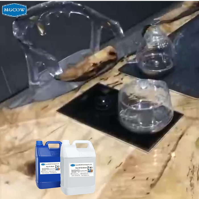 Epoxy Resin Low Viscosity No Bubble Self Leveling for Jewelry Art Craft