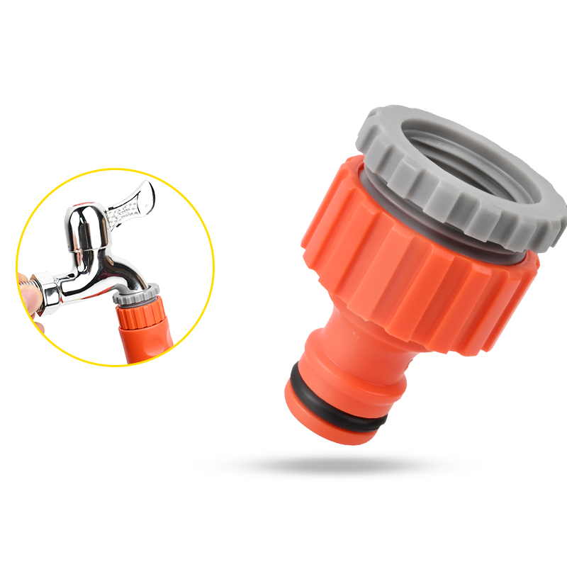 ABS Garden Water Quick Connectors 3/4 & 1/2 Inch Female Thread Water Tap Faucet Joint Hose Pipe Adapter Connector