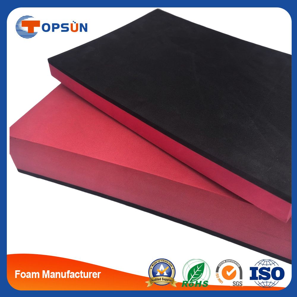 Red Crosslinked Polyethylene Foam with Heat Laminate for The Case Insert