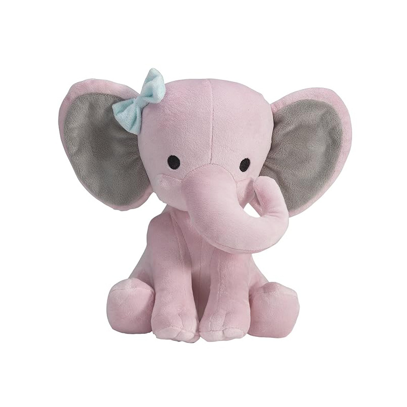 BSCI Factory Elephant Stuffed Animal Plush Toy Adorable Soft Elephant Toy Plush and Gifts
