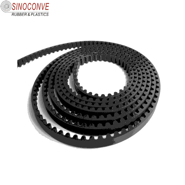 ----------Manufacturer Black Rubber Endless Timing Belt for Power Transmission