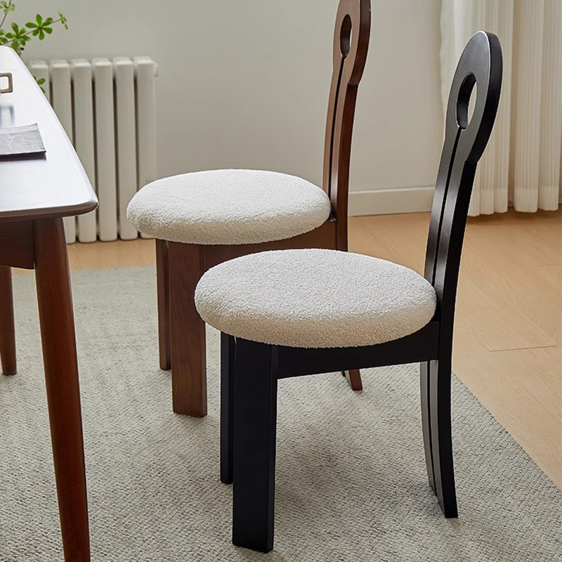 Nordic Solid Wood Dining Chair Home Original Solid Wood Chair Office Study Leisure Chair